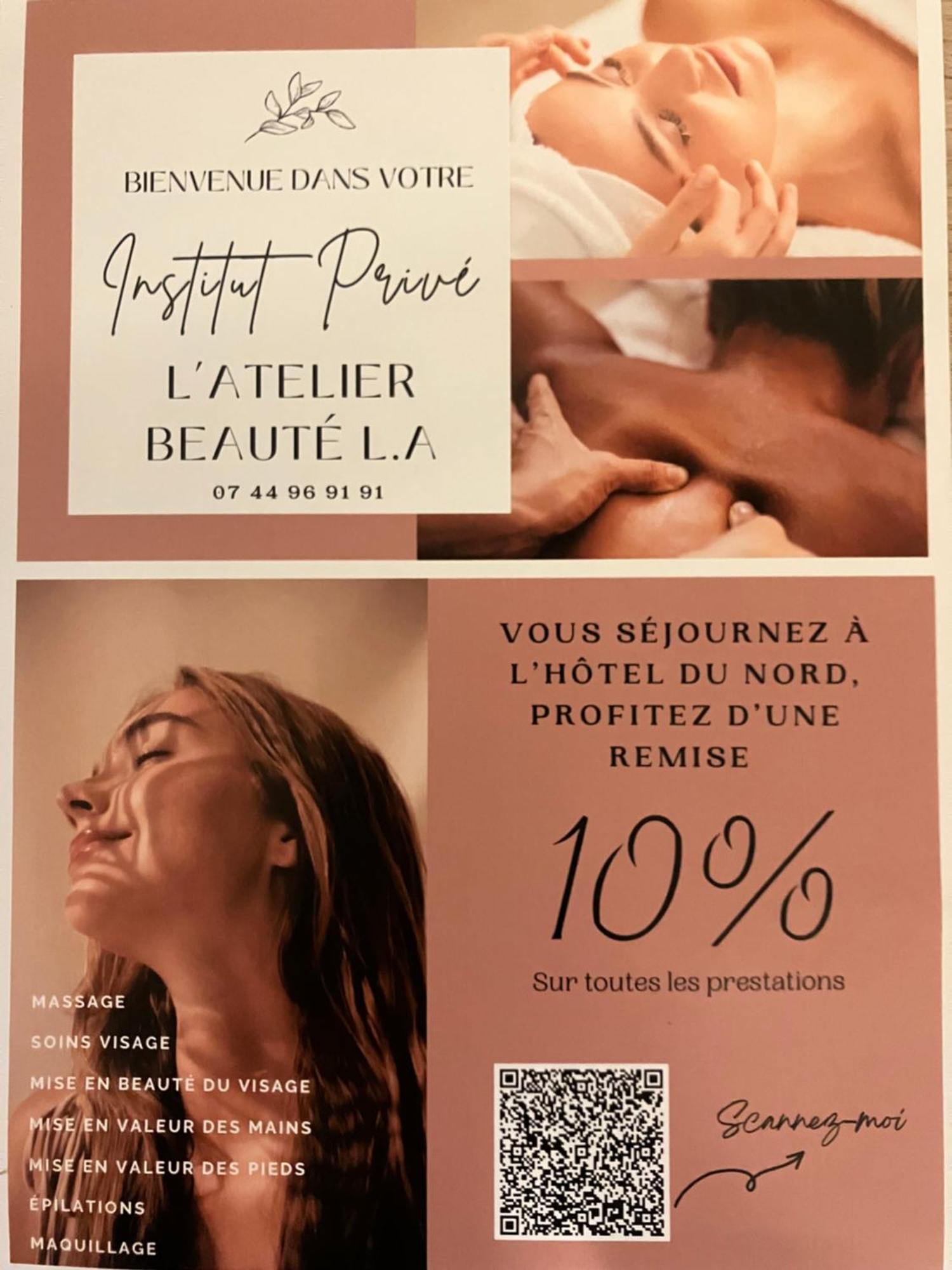 Hotel Du Nord Chambres Familiales Fontaines  エクステリア 写真